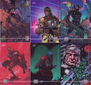 1995 STAR WARS GALAXY 3 COMPLETE MINI MASTER SET + FOILS + CLEARZONE CARDS (114) - Picture 1 of 3