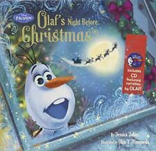 Frozen Olaf's Night Before Christmas Book & CD [Hardcover] D