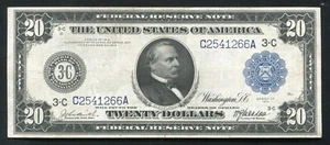 FR. 972 1914 $20 FRN FEDERAL RESERVE NOTE PHILADELPHIA, PA VERY FINE+ - Picture 1 of 2