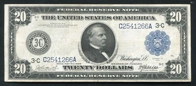 FR. 972 1914 $20 FRN FEDERAL RESERVE NOTE PHILADELPHIA, PA VERY FINE+ - Image 1 of 2
