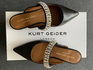 Kurt Geiger Ladies ‘Princely’ Black shoes.Size 36 (UK 3). New,boxed,unworn.SALE! - Picture 1 of 11
