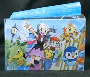 Pokemon Card Double Deck Case Lucas & Dawn & Rei & Akari Pokemon Center Japanese - Picture 1 of 4