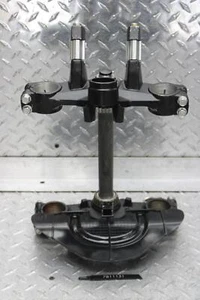 2013 Kawasaki KLR650 FRONT FORKS LOWER UPPER TRIPLE TREE STEM CLAMP - Picture 1 of 24