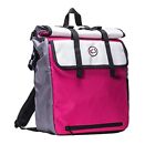 Case-It Laptop Backpack 2.0 With Hide-Away Binder 13-Inches, Magenta/Black