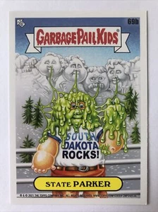 Garbage Pail Kids Topps 2021 Go On Vacation Sticker State Parker 69b - Picture 1 of 2