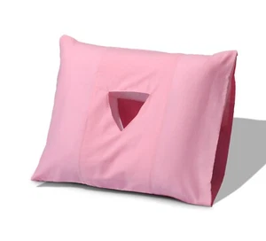 Pink Cover Ear Pillow with a Hole for Pain Relief from CNH Side Sleeping Pillow - Picture 1 of 7