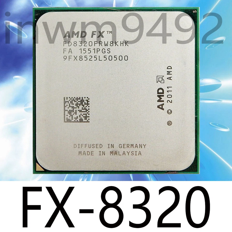 AMD FX-8320 3.5GHz 8Core 16M Socket AM3+ 125W CPU Processor  - Image 1 of 1