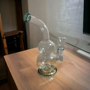 HEMPER Teal VOLCANO VORTEX Pipe For Tobacco - Picture 1 of 2