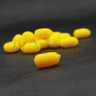 100pcs 10mm 0.4g Floating Worm Bait Silicone Soft Lure Artificial Carp Bass Lure