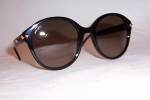 NEW JIMMY CHOO SUNGLASSES MORE/S 807-J6 BLACK/BROWN AUTHENTIC - Picture 1 of 8