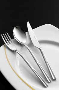 Hisar Nova Diamond Line Besteckset Bestecke  Edelstahl 6 Personen 24 Teile - Bild 1 von 1