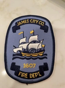 JAMES CITY COUNTY VIRGINIA VA FIRE EMS DEPARTMENT NEW PATCH POLICE SHERIFF - Picture 1 of 6