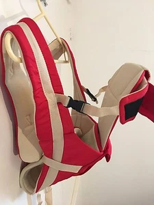 Baumwolle Säugling Baby verstellbare Halstuchschlinge vorne hinten Träger 4 Positionen max 18 kg - Bild 1 von 3