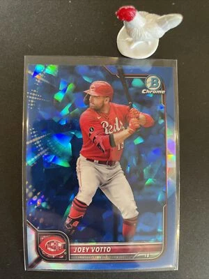 2022 Bowman Chrome Sapphire Baseball Joey Votto #64 Cincinnati Reds - Image 1 of 2