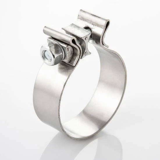 Auspuffschelle 70mm 2,75" Rohrschelle Breitbandschelle Edelstahl Rohr Klemme - Bild 1 von 1