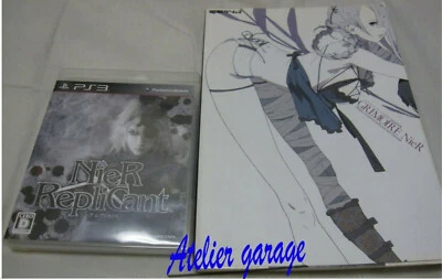 USED SONY PS3 NieR Replicant + Complete Guide Books 2 Set GRIMOIRE Japanese - Image 1 of 4