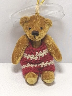 Oso de peluche articulado Gund adorno cuenta regresiva para Navidad vacaciones de colección Foto 1 de 4