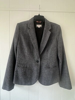 Chaqueta blazer Merona mujer mezcla lana talla 8 nueva sin etiquetas Foto 1 de 4