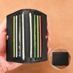 1Pc Card Bag Compact Bank ID Card Case Driver's License Wallet Card Holder* - Picture 1 of 17