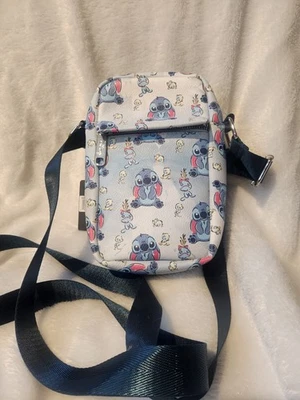Disney Lilo & Stitch Scrump Ducks Collage Crossbody Bag Backpack  - Image 1 of 4