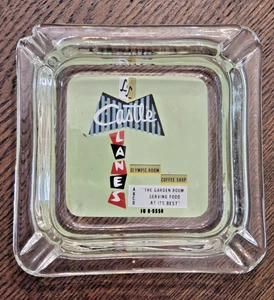 Vintage L & L Castle Lanes Bowling Alley Ashtray San Francisco - Picture 1 of 4