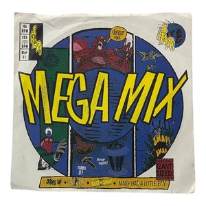 SNAP Mega Mix 7" Single Vinyl Record 1991 Arista 114169 Dance Hip Hop - Imagen 1 de 4