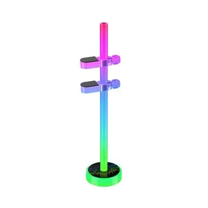 Dual Schreibtisch 5V 3Pin ARGB Grafikkarte Stand Halterung Höhe Einstellbar GPU - Afbeelding 1 van 12