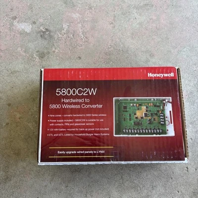 Honeywell 5800C2W Hardwired to 5800 Wireless Converter New Open Box - Image 1 of 2