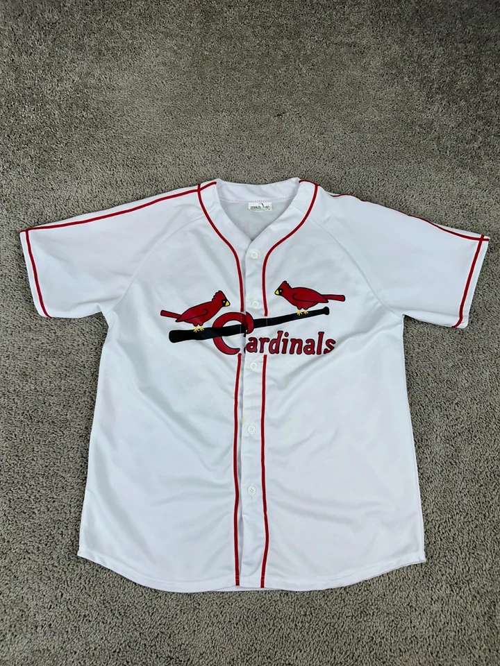 Camiseta deportiva de los Cardenales de San Luis para hombre XL blanca Stan Musial #6 partido MLB béisbol Foto 1 de 4