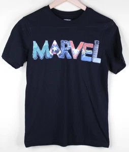 MARVEL Short Sleeve Youth Shirt Black Size L (10/12) - Picture 1 of 4