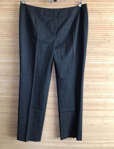 Neu mit Etikett $ 388 Lafayette 148 New York Barrow Wollmischung Anzughose Hose rauchfarben 20W - Bild 1 von 5