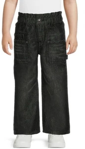 ¡Jeans de mezclilla negros Wonder Nation para niñas! ¡NUEVO CON ETIQUETAS! Talla 3t - Imagen 1 de 6