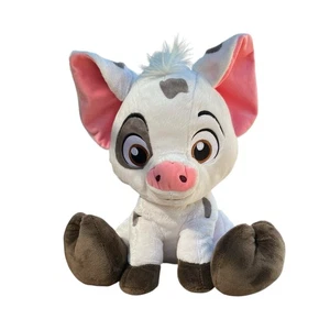 Disney Parks Pua Pig Moana Plush Big Feet Soft Stuffed Animal Sitting FREE SHIP - Picture 1 of 10