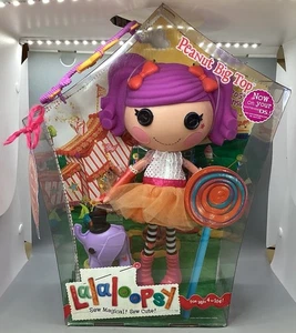 Muñeca Lalaloopsy Peanut Big Top #4 en serie 12" con pelo morado y elefante púrpura - Imagen 1 de 6
