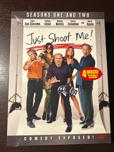 Just Shoot Me - Seasons 1 + 2 DVD 2004 4-Disc Set David Spade New Comedy Series - Picture 1 of 9
