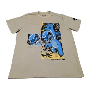 Disney Stitch Herren T-Shirt Experiment 826 Gr. XL beige fleckig  - Bild 1 von 6