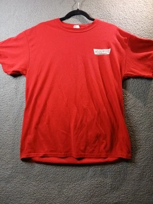 Camiseta Krispy Kreme Talla L Roja Manga Corta "Comer Donuts" Foto 1 de 4