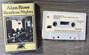 Alan Ross ( Band ) - Restless Nights - 1978 : Cassette Album VGC Ebony Records - Picture 1 of 5