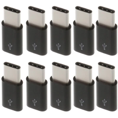10x Micro USB to USB 3.1 Type-C Data Adapter Converter For Macbook Huawei LG - Image 1 of 4