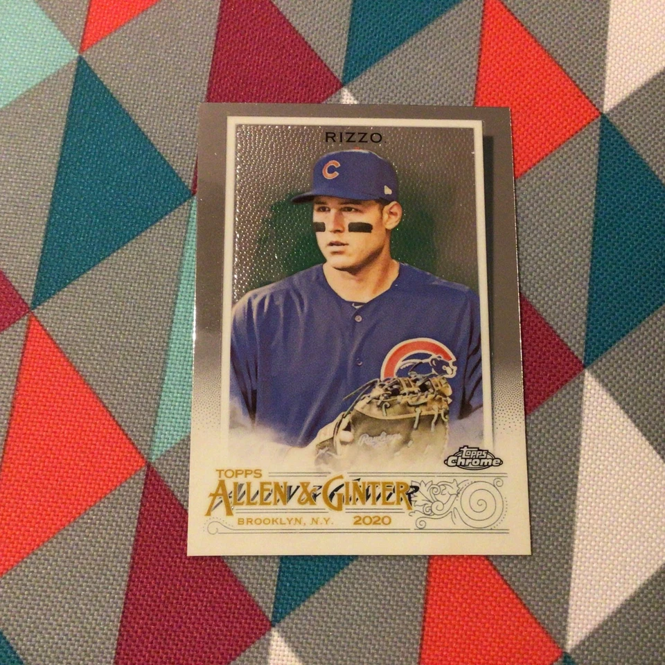 Kyle Schwarber #239 cubs 😀 (base card) 2020 Topps Chrome Allen & Ginter - Image 1 of 1