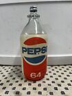 Vintage Pepsi- Cola 64 ounce 2 quart Glass pop soda bottle The Boss