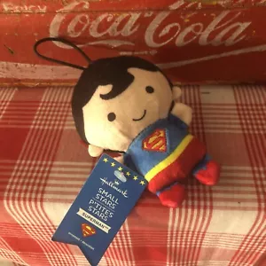 Superman Hallmark kleine Sterne Plüsch Itty Bitty Ornament DC COMICS - Bild 1 von 2