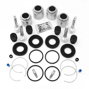 2x Bremssattel Reparatursätze & Kolben vorne für Mitsubishi FTO 1994-2000 (Doppeltopf) - Bild 1 von 8