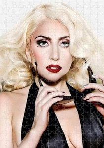 LADY GAGA Jigsaw Puzzle, Game, Gift, Christmas, Birthday, Rock, Music - Picture 1 of 1