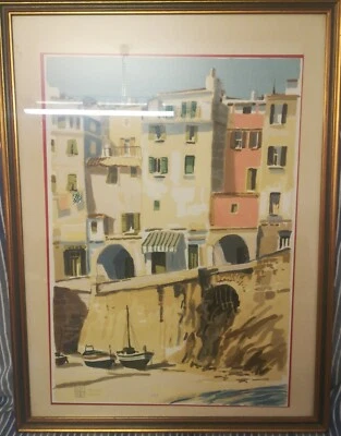 ALDO RISO - MANAROLA - SERIGRAFIA 144 SU 150 - CERTIFICATO - Immagine 1 di 4
