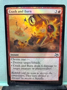 MTG TCG: Crash And Burn 119, Aethedrift _ FOIL - Picture 1 of 1