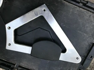 00-05 AUDI TT LEFT GRAB HANDLE ALUMINUM 01 02 03 04 2000 2001 2002 2003 2004 LH - Picture 1 of 5