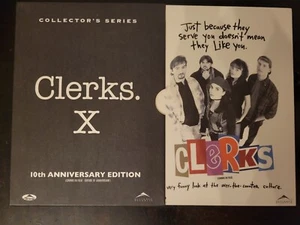 Clerks X DVD 2004 3 Disc Set 10th Anniversary Edition Kevin Smith Cult Classic - Picture 1 of 6