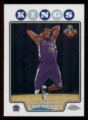 2008-09 Topps Chrome Refractors #192 Jason Thompson - Image 1 of 2