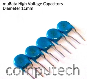 5 pezzi Condensatore 4,7nF 2000V 2KV in Ceramica alta tensione muRata DE Serie - Foto 1 di 1